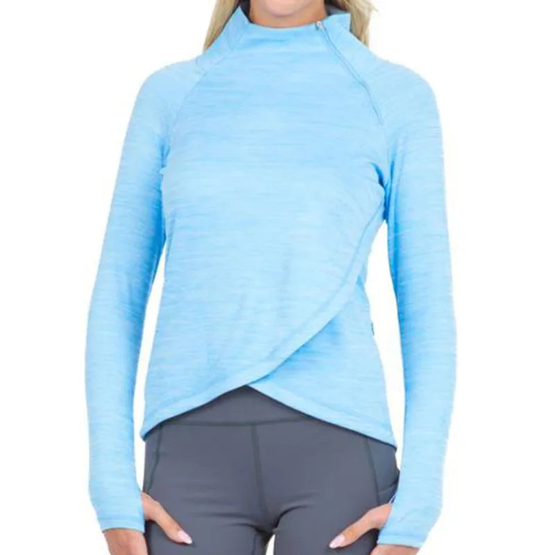 IBKUL Women's Popcorn Stich 1/4 Zip Pullover Sweater - White