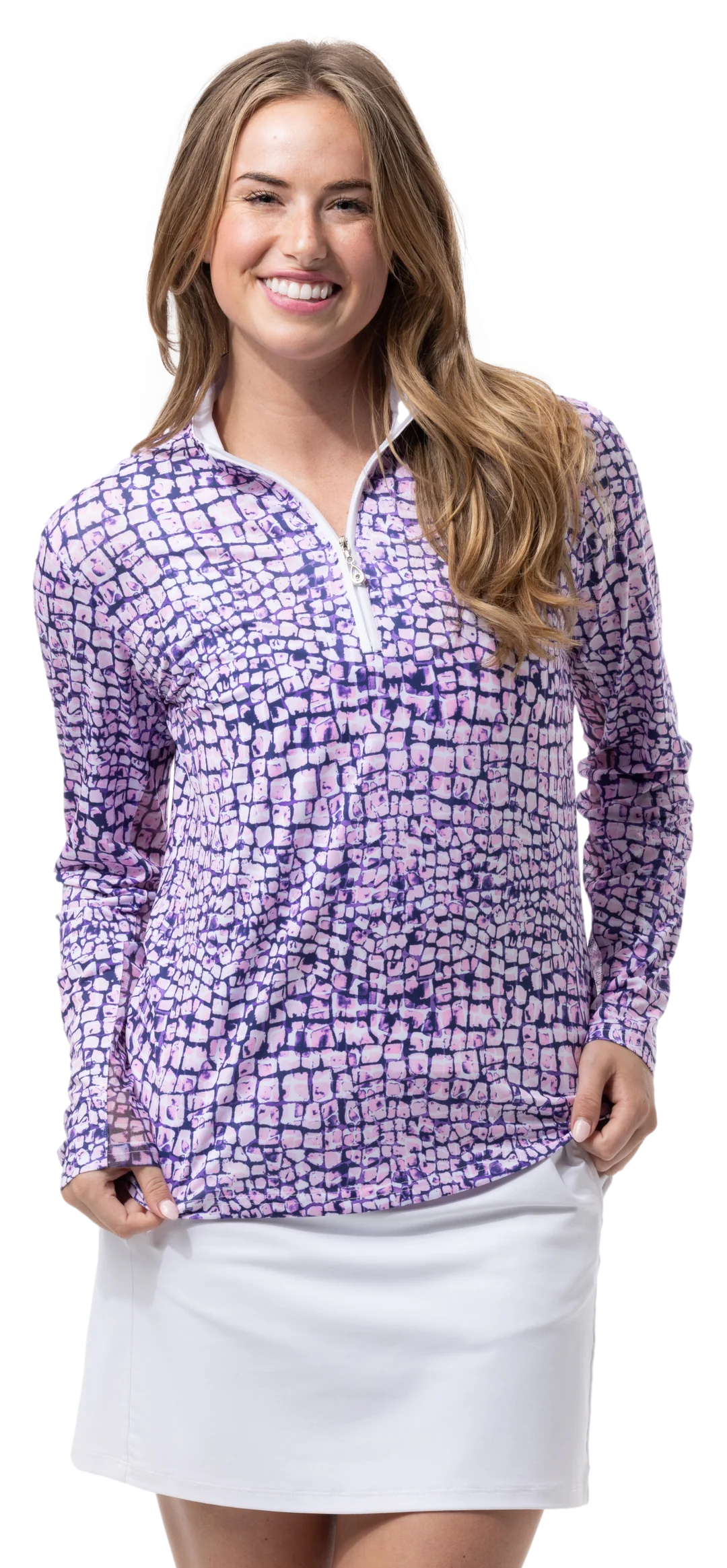 SanSoleil SolCool Print Mock CUBEPK 900463 – Peanuts and Golf