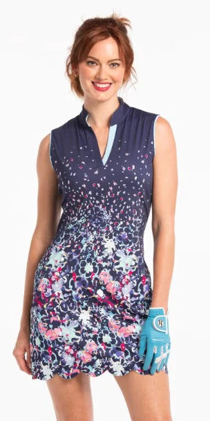 Skort EP New York Femme - Taille M, Couleur Inky Multi (Bleu) - Neuf Avec Étiquettes