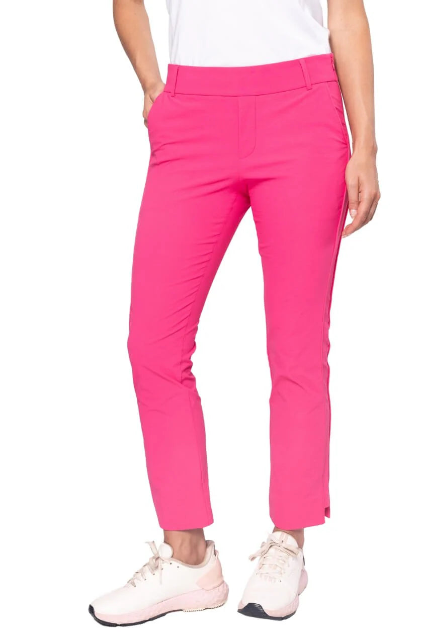 Golftini Solid Hot Pink Stretch Ankle Pant PAAK24HP – Peanuts and Golf
