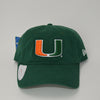 University of Miami Hurricanes New Era Adjustable Golf Hat with Ball Marker
