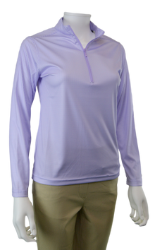  Horn Legend Gingham Print Lavender Shirt | UPF 50