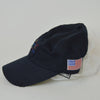 Greg Norman American Flag Adjustable Golf Hat - Navy Blue