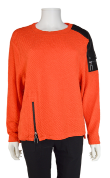  Jamie Sadock Hot Chili Long Sleeve Sweater 72608