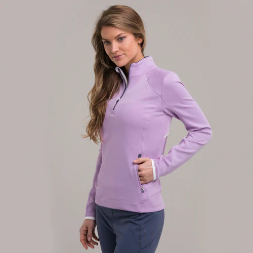 Zero Restriction Sofia Long Sleeve Pullover - ORCHID