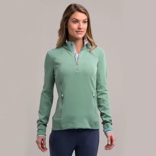 Zero Restriction Sofia Long Sleeve Pullover Z500 Blade Peanuts and Golf