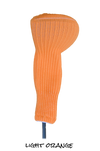 Light Orange Club Sock Golf Headcover | Peanuts and Golf