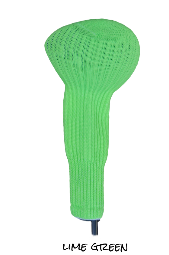 Lime Green Club Sock Golf Headcover | Peanuts and Golf