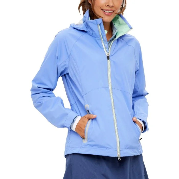 Zero Restriction Hooded Olivia Jacket - Manier – Peanuts and Golf