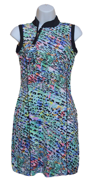  Jackie O Look - EP Pro Leopard Print Golf & Tennis Dress