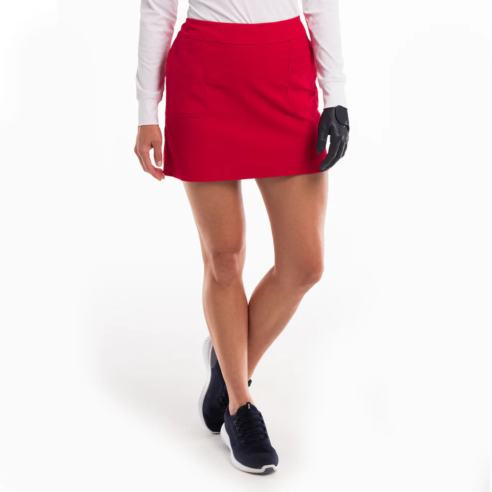 EP NY 16 1/2" Tech Stretch Skort Candy Apple 1630