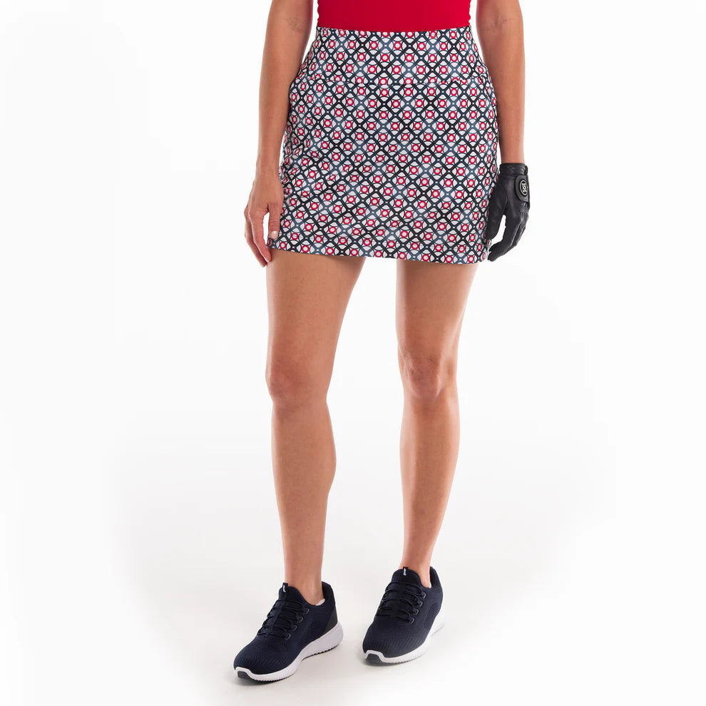 EP NY 16 1/2" Argyle Print Skort 1632