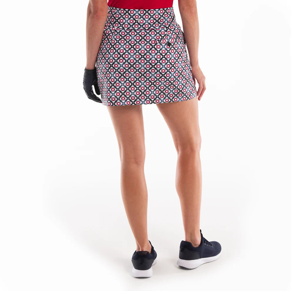 EP NY 16 1/2" Argyle Print Skort 1632