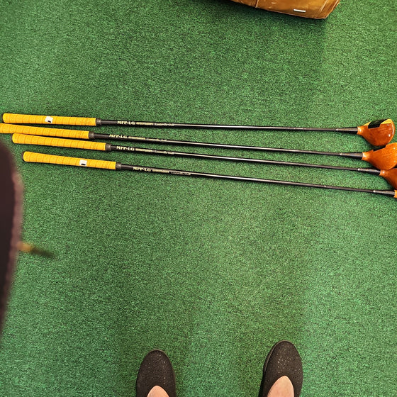 Niblick Golf wood set- 4 club set by Louisville Golf/Matching Head Covers
