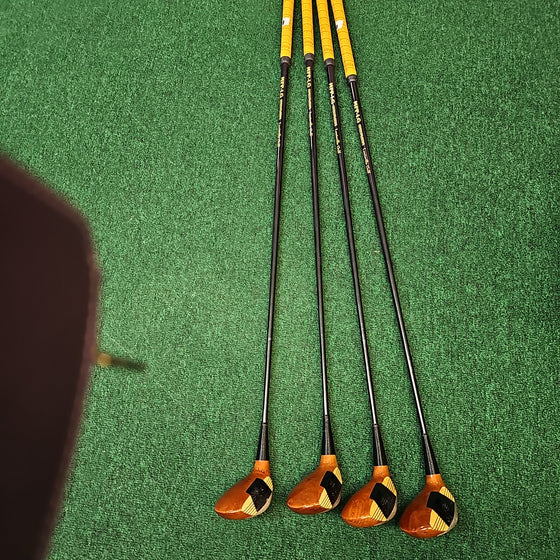 Niblick Golf wood set- 4 club set by Louisville Golf/Matching Head Covers