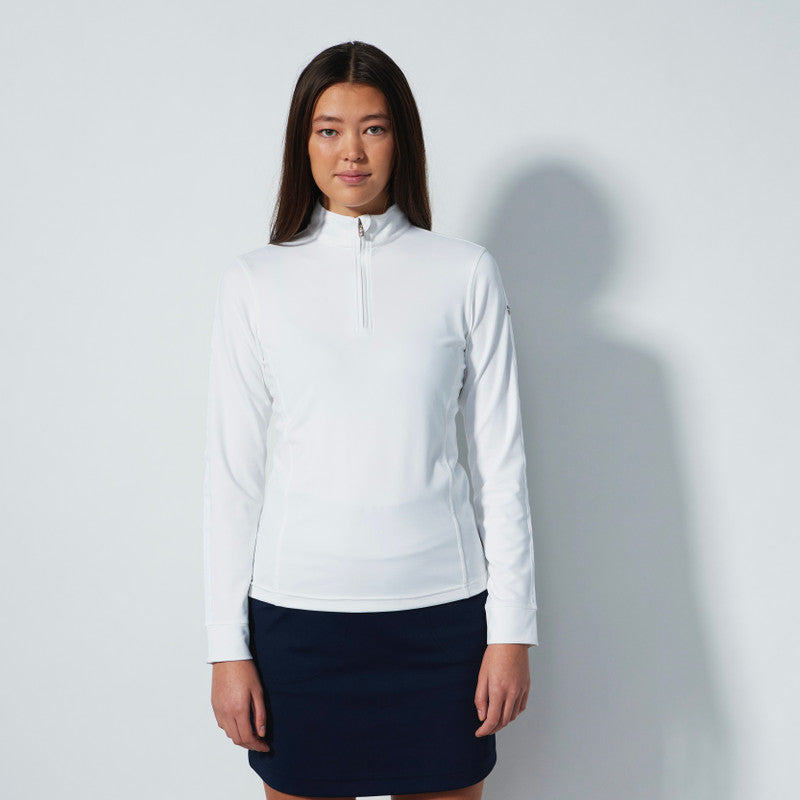 Daily Sport Anna Long Sleeve Half Neck White 1000055