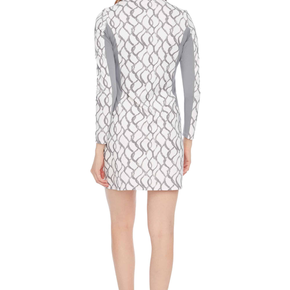 Swing Control Infinity Ribbed Long-Sleeve Airspun Dress 7019