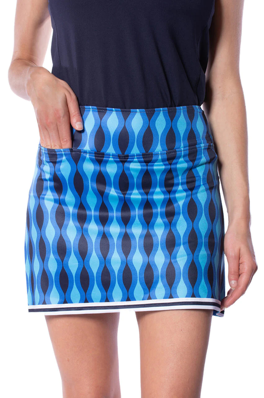 Golftini  A-Line Pull On Skort NO BOUNDARIES  16.5