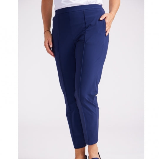 KINONA Tailored Crop Pant -Navy Blue