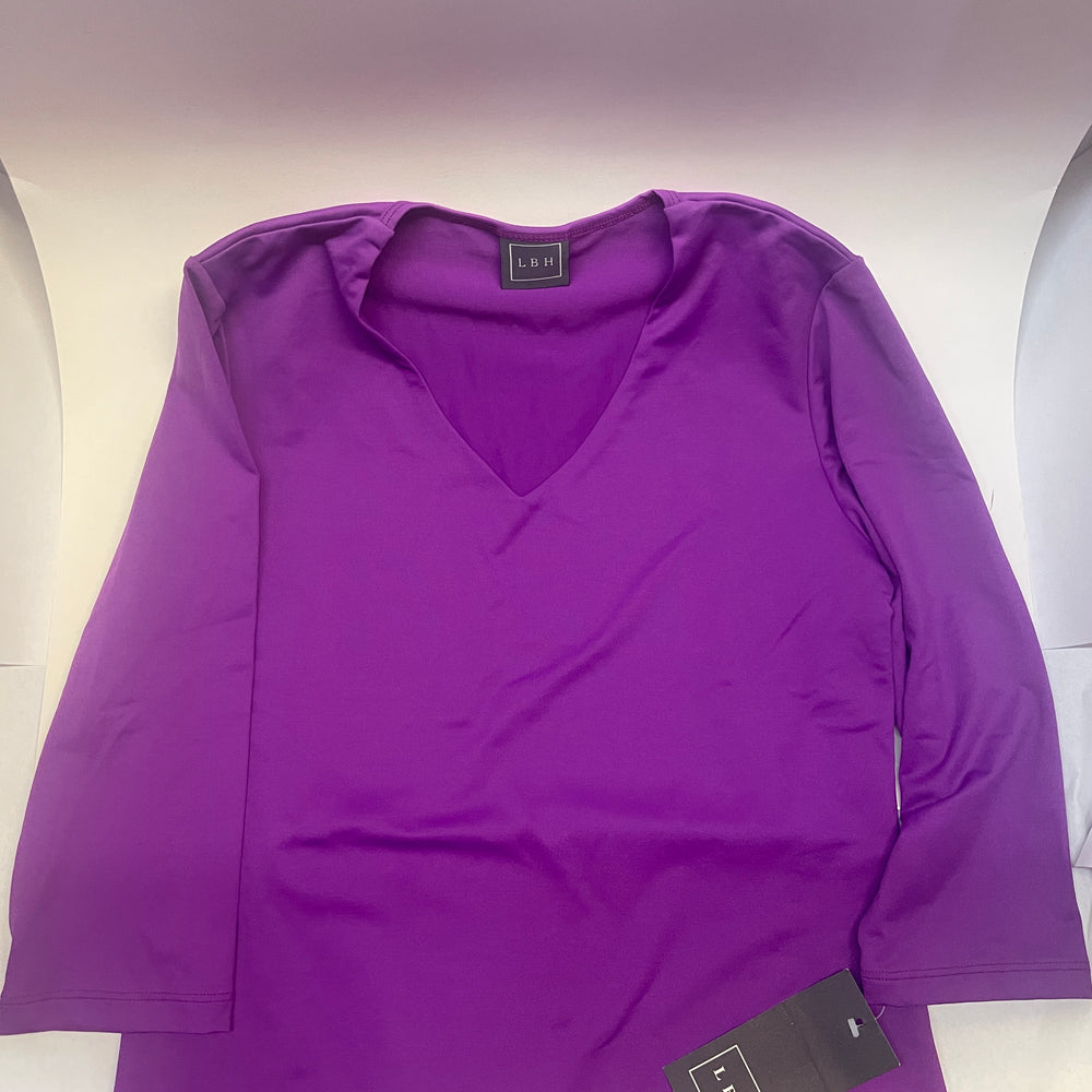 
                      
                        Original LBH 3/4 Length Sleeve V Neck Top
                      
                    