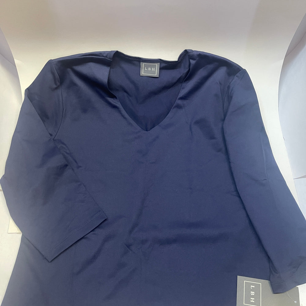 
                      
                        Original LBH 3/4 Length Sleeve V Neck Top
                      
                    