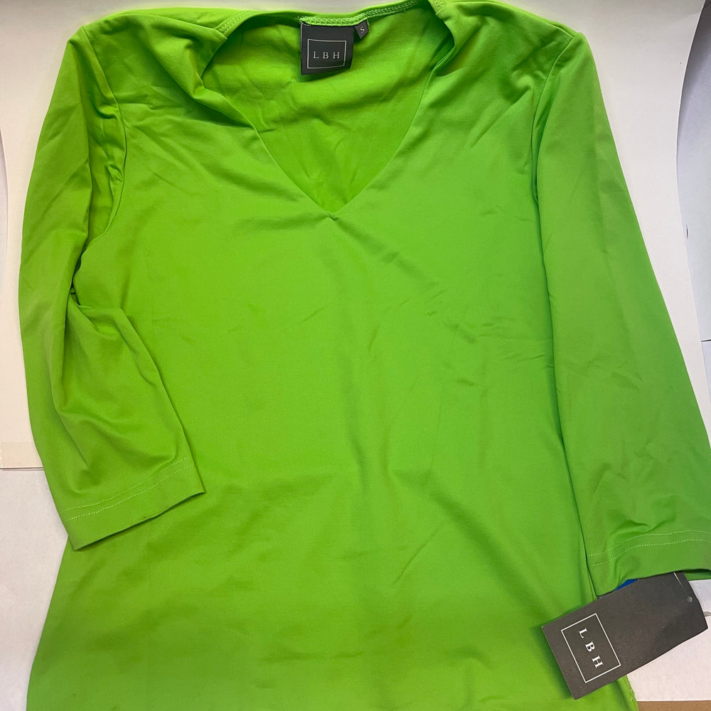 
                      
                        Original LBH 3/4 Length Sleeve V Neck Top
                      
                    