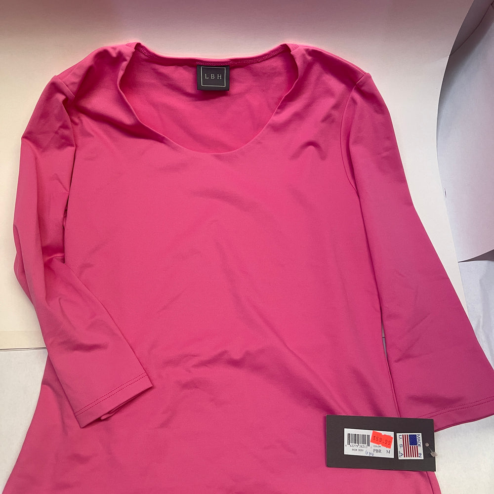 
                      
                        Original LBH 3/4 Length Sleeve V Neck Top
                      
                    