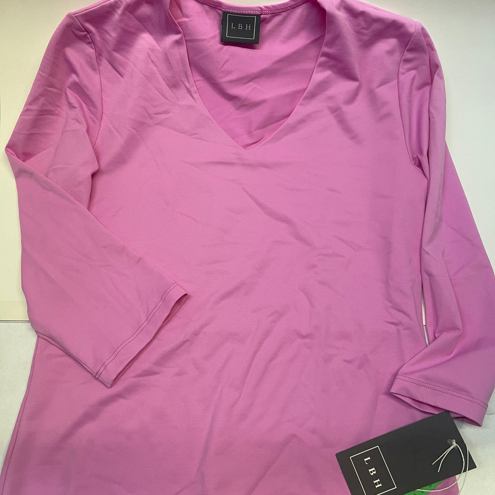 
                      
                        Original LBH 3/4 Length Sleeve V Neck Top
                      
                    
