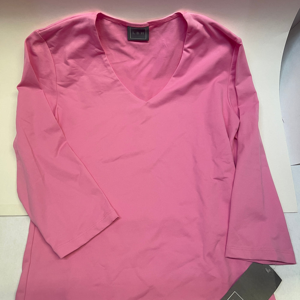 
                      
                        Original LBH 3/4 Length Sleeve V Neck Top
                      
                    