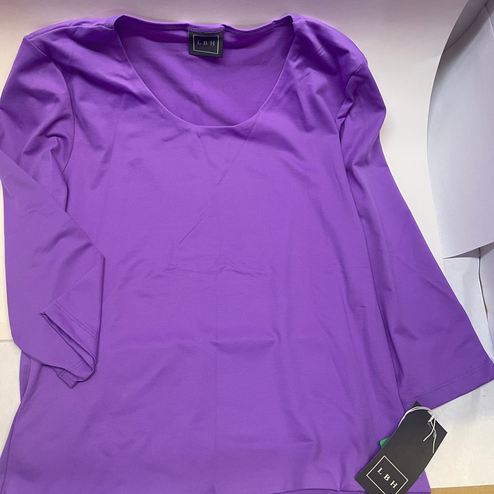 
                      
                        Original LBH 3/4 Length Sleeve V Neck Top
                      
                    