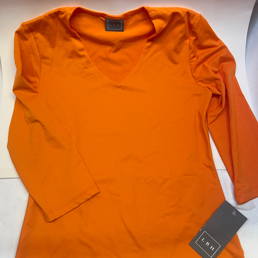 
                      
                        Original LBH 3/4 Length Sleeve V Neck Top
                      
                    