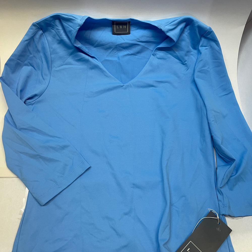 
                      
                        Original LBH 3/4 Length Sleeve V Neck Top
                      
                    