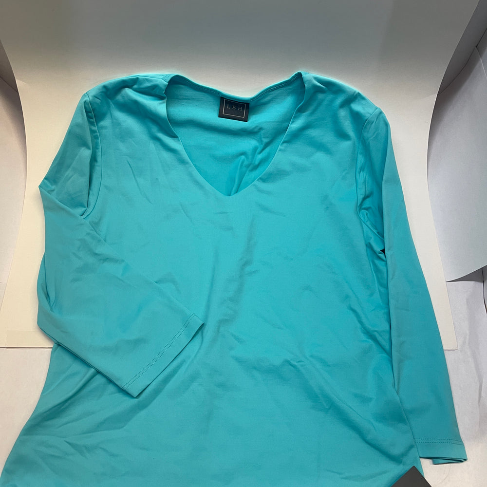 
                      
                        Original LBH 3/4 Length Sleeve V Neck Top
                      
                    
