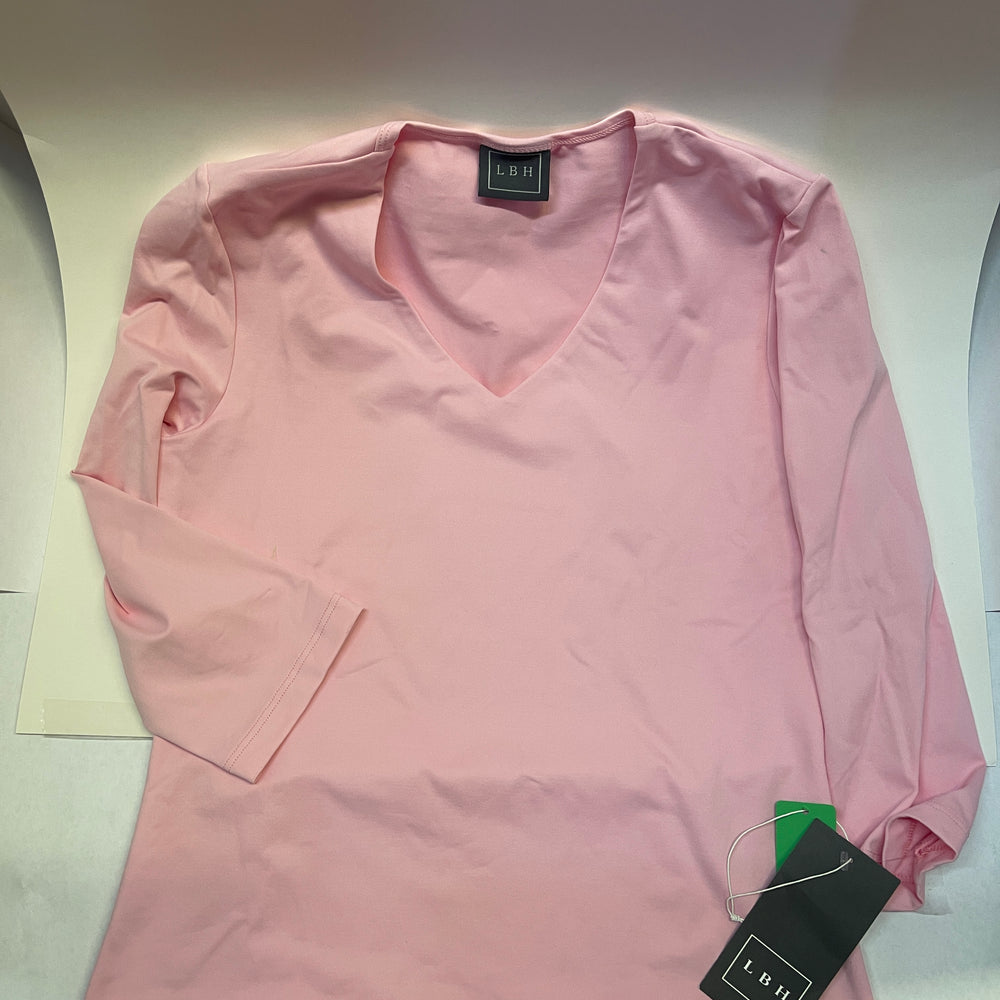 
                      
                        Original LBH 3/4 Length Sleeve V Neck Top
                      
                    