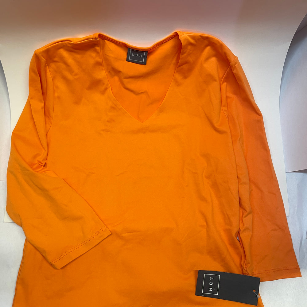 
                      
                        Original LBH 3/4 Length Sleeve V Neck Top
                      
                    