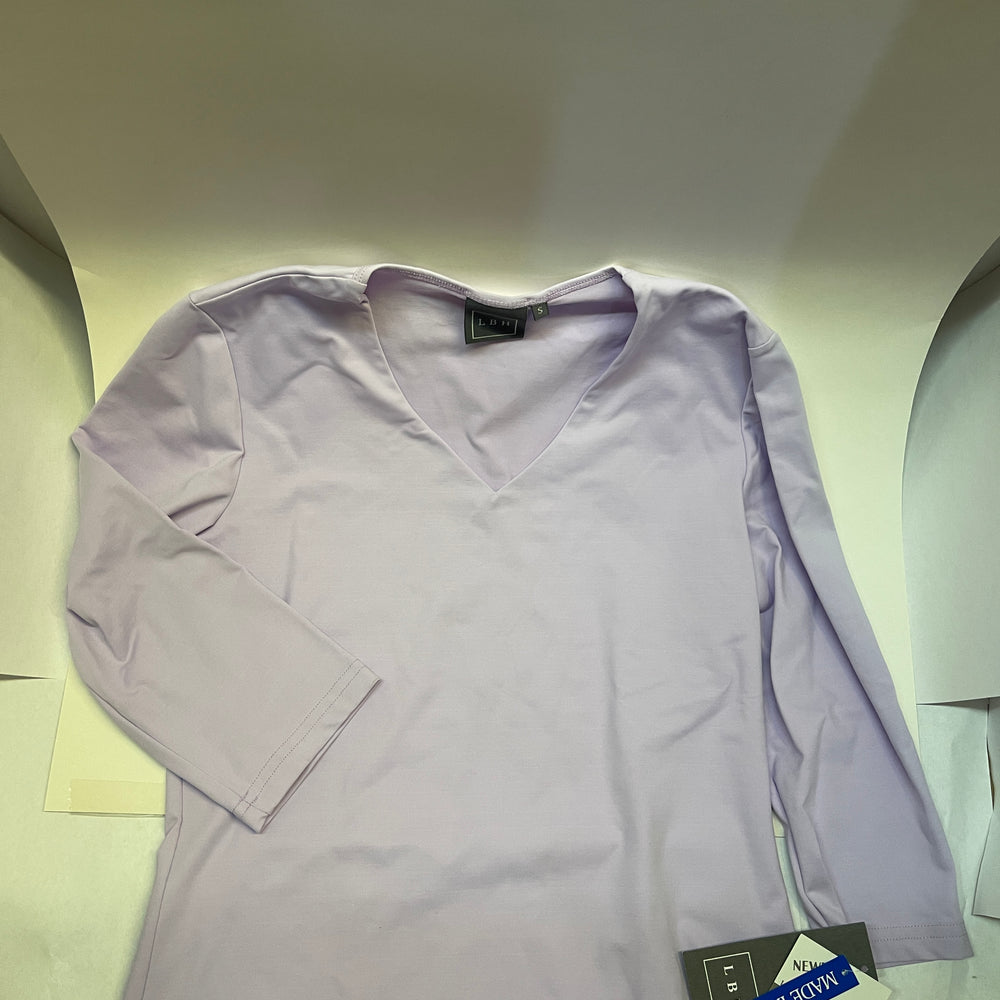 
                      
                        Original LBH 3/4 Length Sleeve V Neck Top
                      
                    
