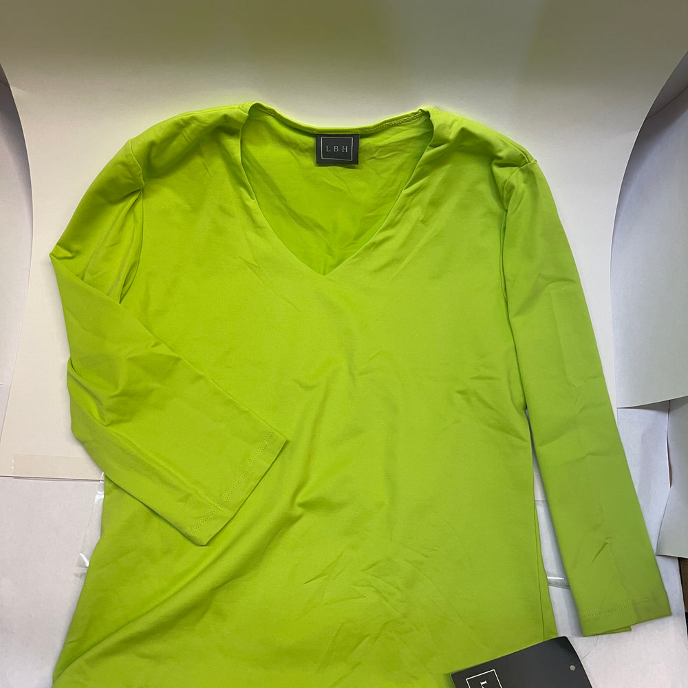 
                      
                        Original LBH 3/4 Length Sleeve V Neck Top
                      
                    