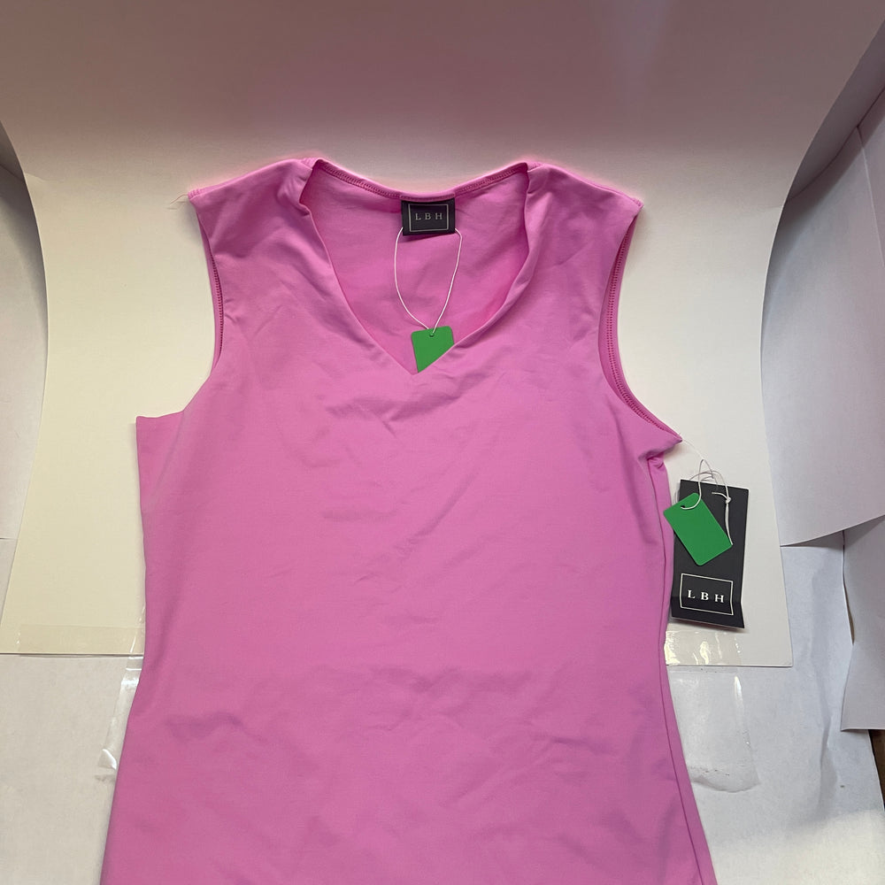 
                      
                        Original LBH Sleeveless V Neck Top
                      
                    