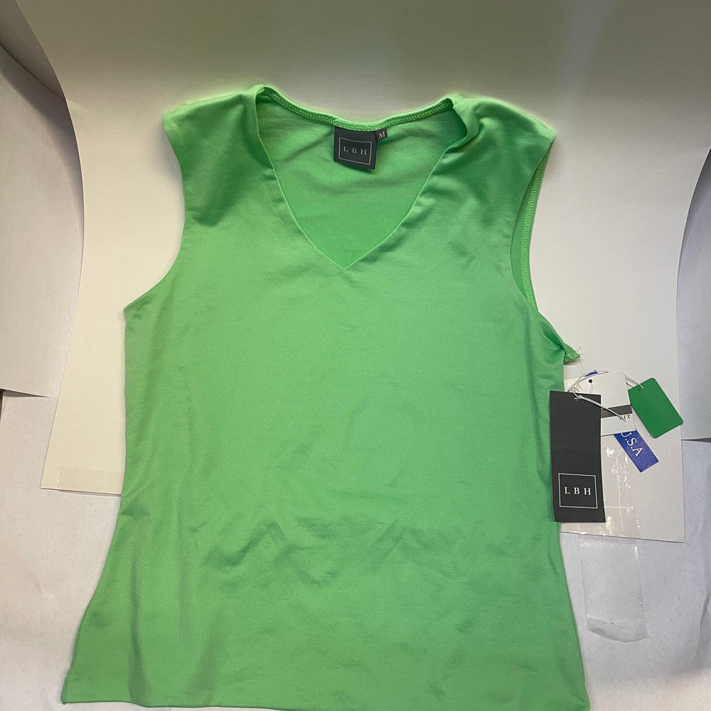 
                      
                        Original LBH Sleeveless V Neck Top
                      
                    