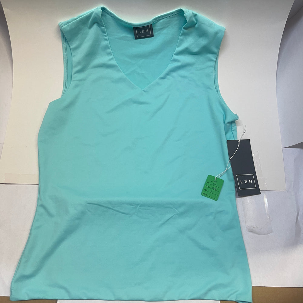 
                      
                        Original LBH Sleeveless V Neck Top
                      
                    