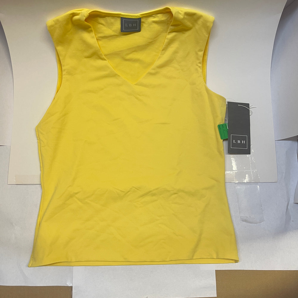 
                      
                        Original LBH Sleeveless V Neck Top
                      
                    