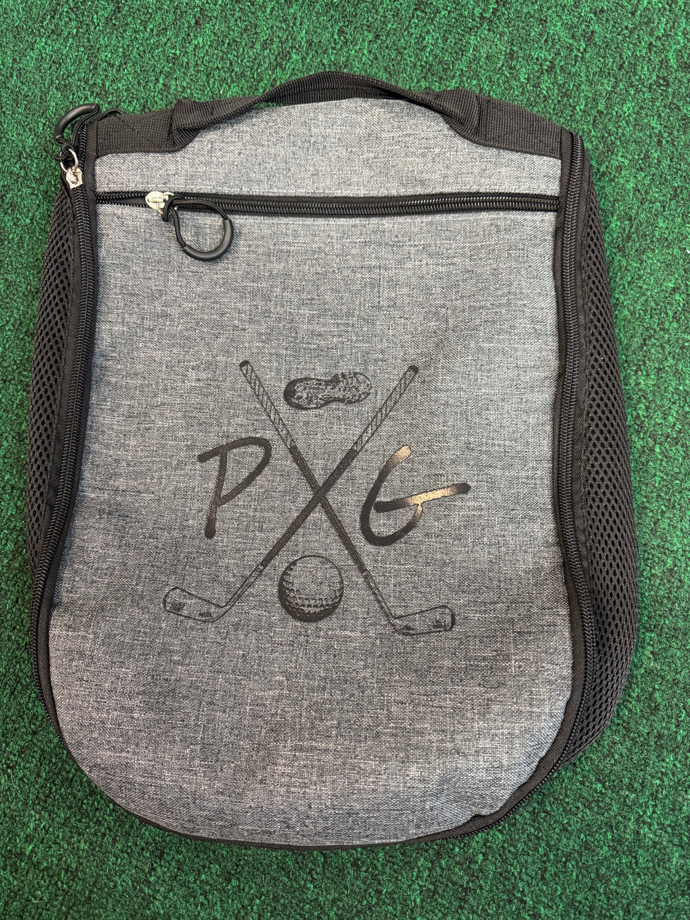 Peanuts and Golf Logo Shoe Bag