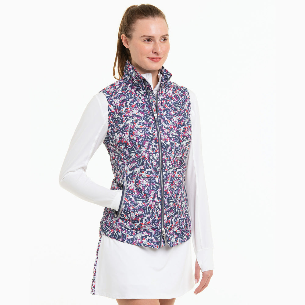 Zero Restriction Wanda Vest - Mardi Gras
