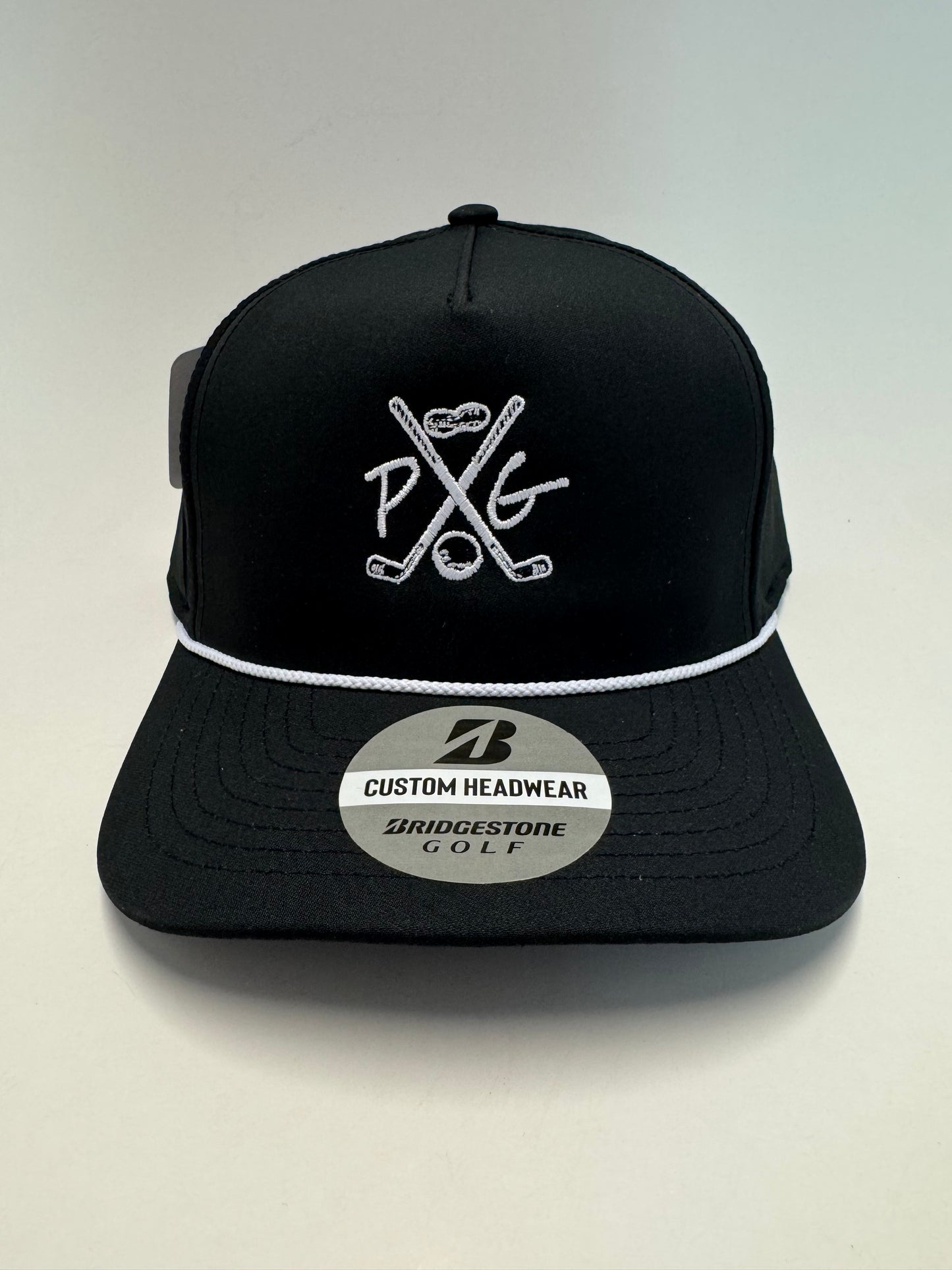 Peanuts and Golf Adjustable Bridgestone Rope Hat