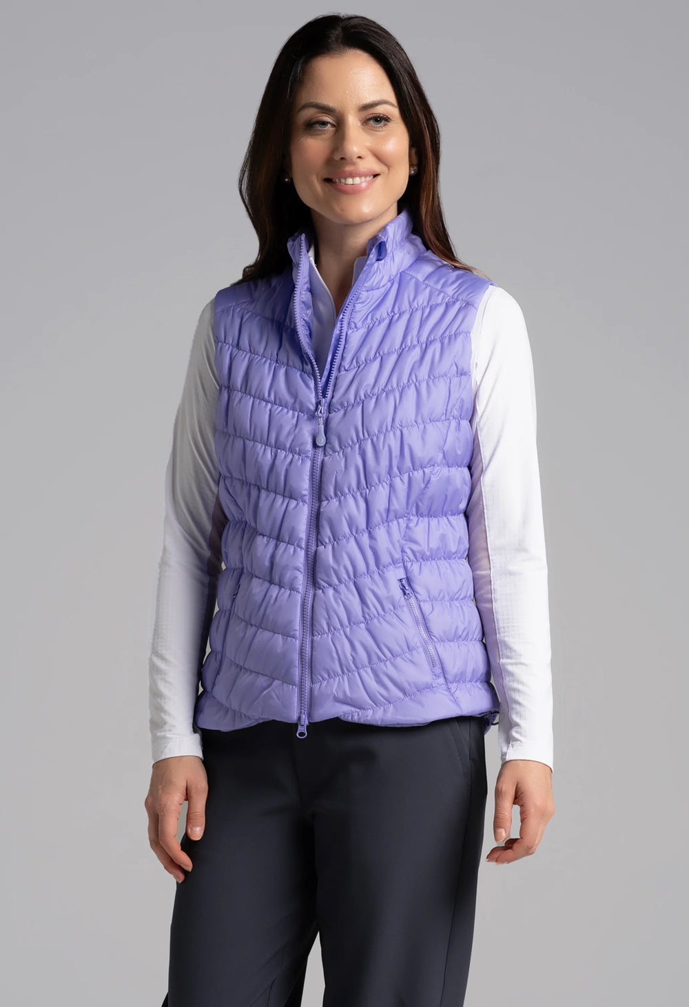 Ibkul Solid Vest - Lavender 31000