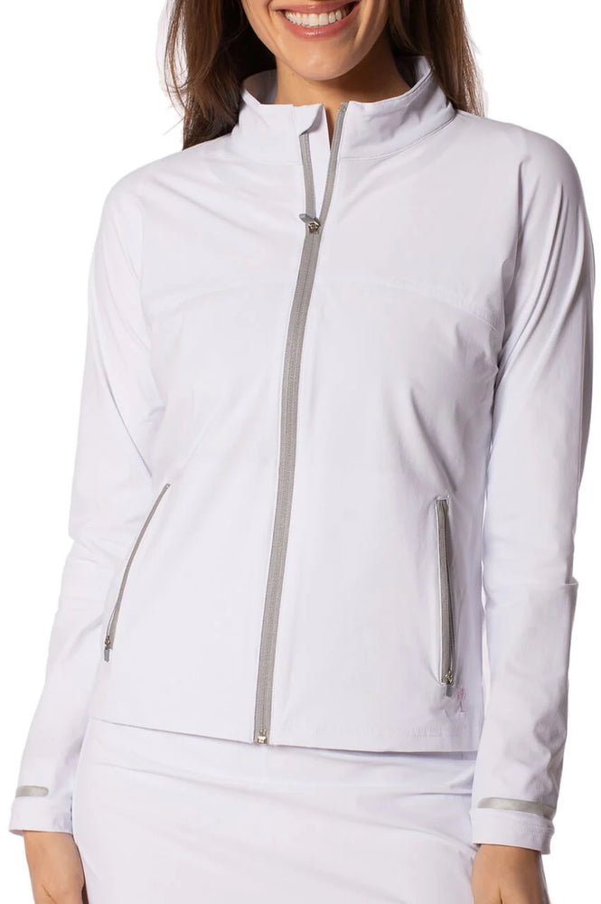 Goftini White Be an Athlete Jacket BAJ25WH