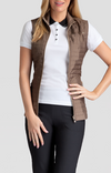 Tail Activewear Lee Quilted Vest - Truffle