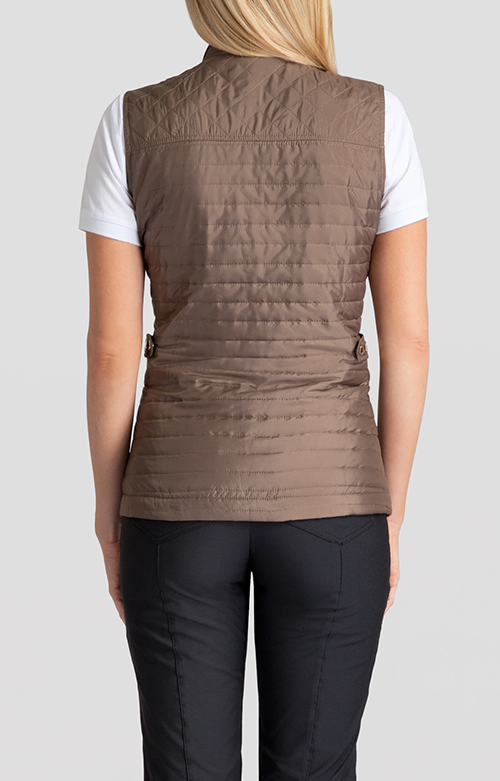 Tail Activewear Lee Quilted Vest - Truffle
