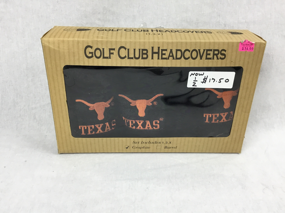 Texas Longhorns Golf Headcover Gift Set