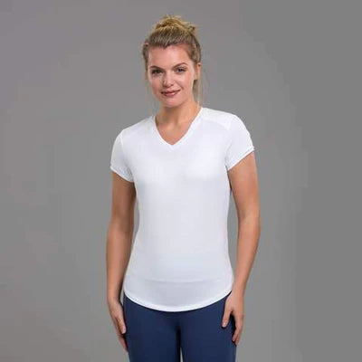 Zero Restriction Fae Short Sleeve Tee - White